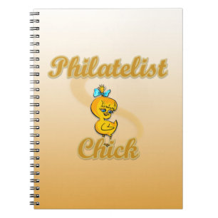 Caderno Espiral Pintinho filatelista