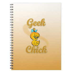 Caderno Espiral Pintinho geek