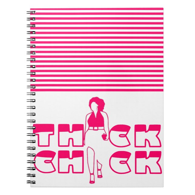 Caderno Espiral Pintinho grosso BBW (Frente)