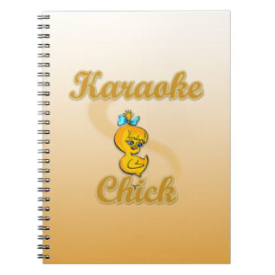Caderno Espiral Pintinho Karaoke