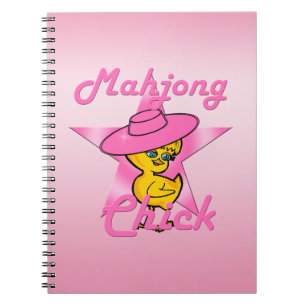 Caderno Espiral Pintinho Mahjong nº 8