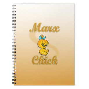 Caderno Espiral Pintinho Marx