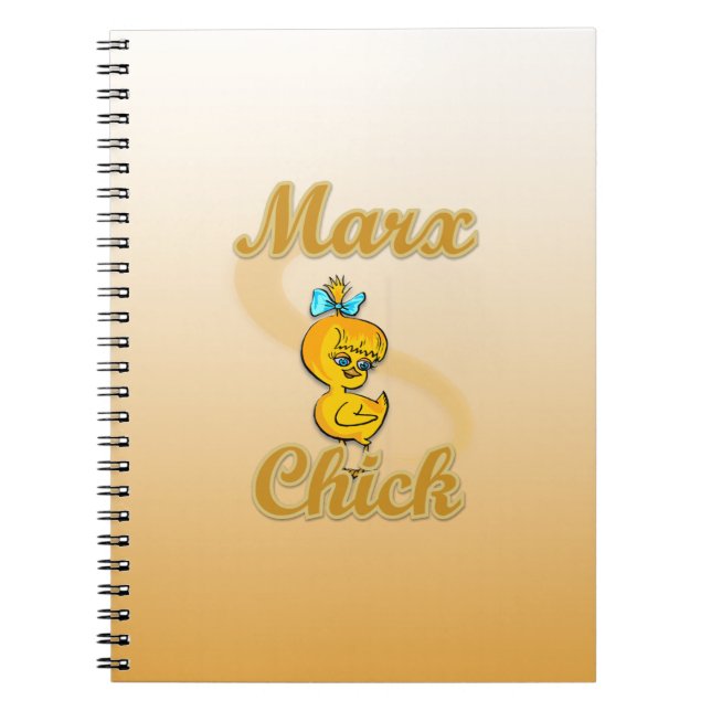 Caderno Espiral Pintinho Marx (Frente)