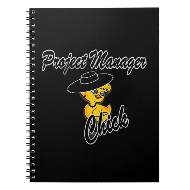 Caderno Espiral Pintinho nº 4 do Project Manager (Frente)