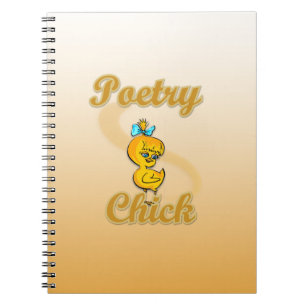 Caderno Espiral Pintinho Poesia
