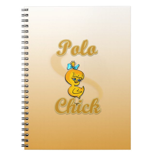 Caderno Espiral Pintinho Polo (Frente)