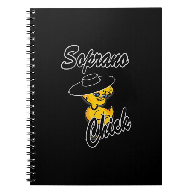 Caderno Espiral Pintinho Soprano nº 4 (Frente)