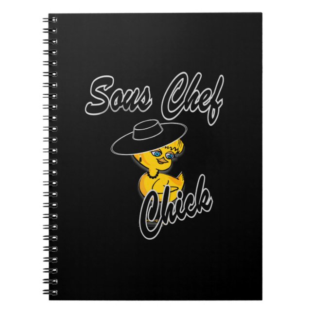 Caderno Espiral Pintinho Sous Chef nº 4 (Frente)