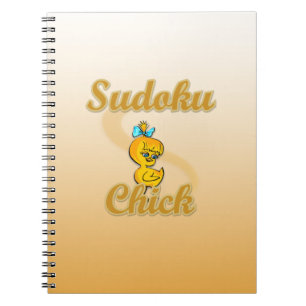 Caderno Espiral Pintinho Sudoku