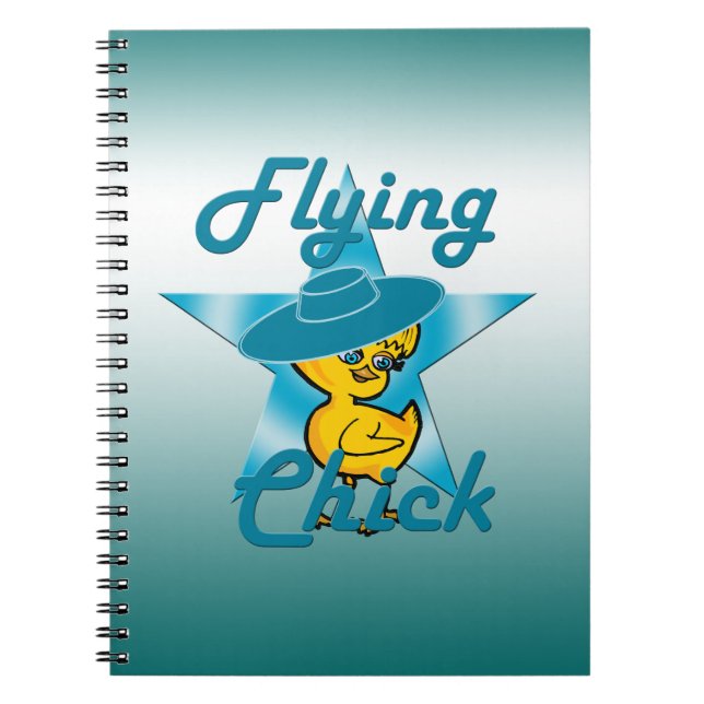Caderno Espiral Pintinho Voador nº 7 (Frente)