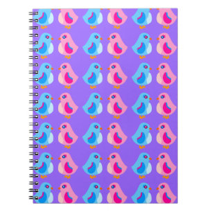 Caderno Espiral Pintinhos de arte