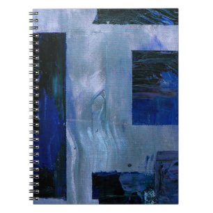 Caderno Espiral pintura abstrato