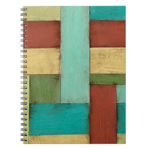 Caderno Espiral Pintura Costeira Contempoary Multicolor