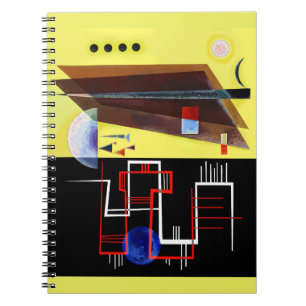 Caderno Espiral Pintura da Aliança Interna de Wassily Kandinsky