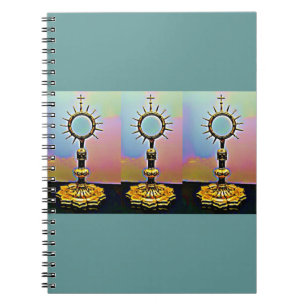 Caderno Espiral Pintura da arte do metal de Medival