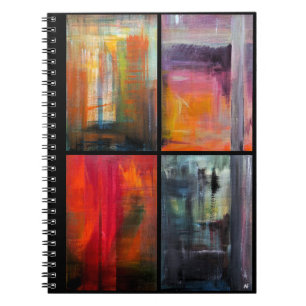 Caderno Espiral Pintura das Estações por Alfred Fox