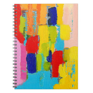 Caderno Espiral Pintura de Abstrato fantástica de Kris Taylor