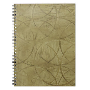 Caderno Espiral Pintura de Círculos Ligados por Jennifer Goldberg