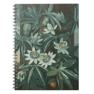 Caderno Espiral Pintura de Flor Moderna