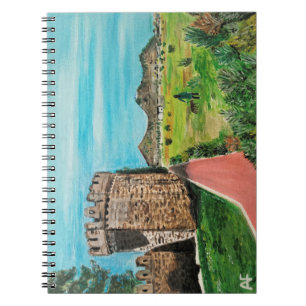 Caderno Espiral Pintura do Castell de Benisanó por Alfred Fox