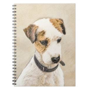 Caderno Espiral Pintura do Parson Jack Russell Terrier - Arte Cani