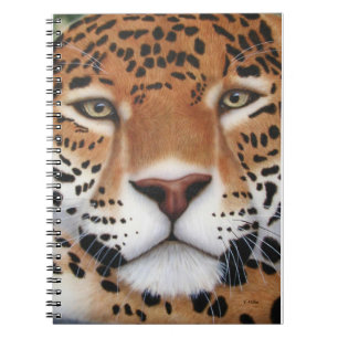 Caderno Espiral Pintura em Jaguar