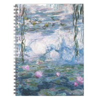Pintura Impressionista de Lírios Aquáticos de Clau