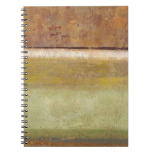 Caderno Espiral Pintura moderna na Terra por Norman Wyatt