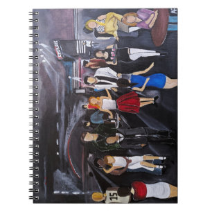 Caderno Espiral Pintura No Control por Alfred Fox