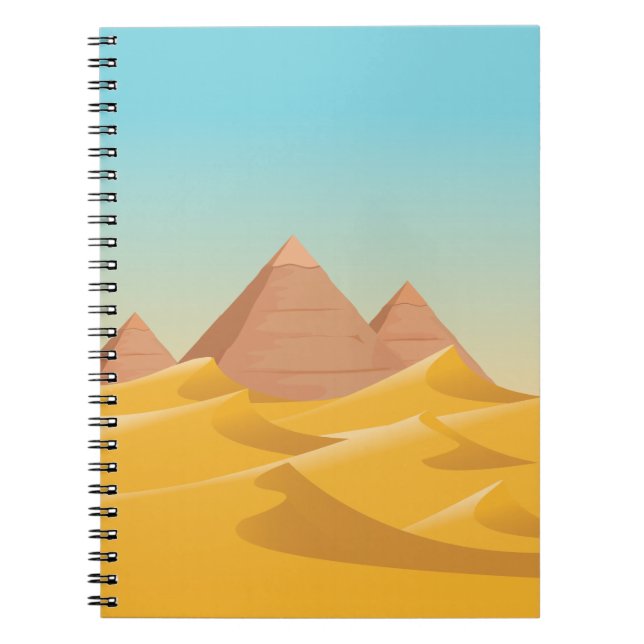 Caderno Espiral Pirâmides (Frente)