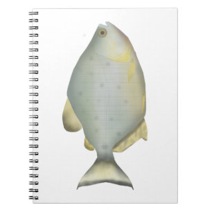Caderno Espiral Piranha Rubi Vermelha