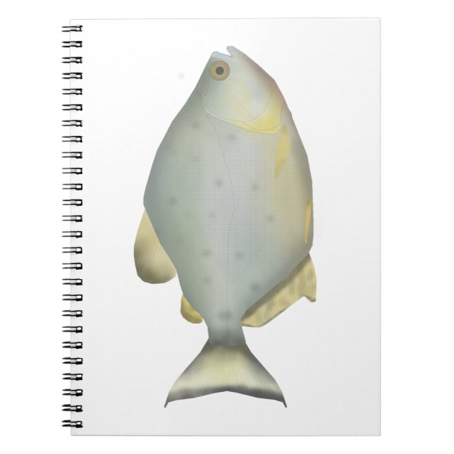 Caderno Espiral Piranha Rubi Vermelha (Frente)