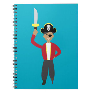 Caderno Espiral Pirate