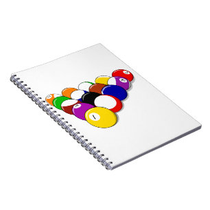 Caderno Espiral Piscina Hall Balls Rack Em Sports Leisure Billiard