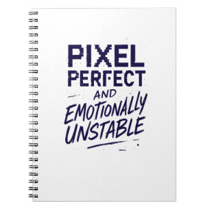 Caderno Espiral Pixel Perfeito