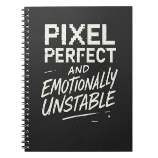 Caderno Espiral Pixel Perfeito