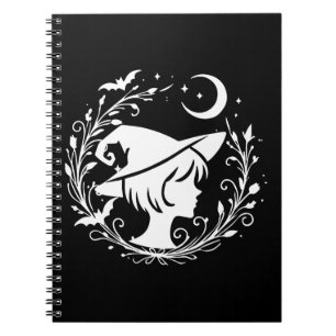Caderno Espiral Pixie Witch Wiccan Magic Witches Halloween