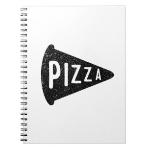 Caderno Espiral Pizza