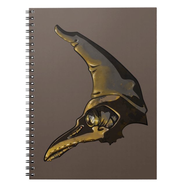 Caderno Espiral Plague Mask (Frente)