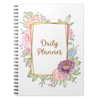 Caderno Espiral Planador diário não atualizado