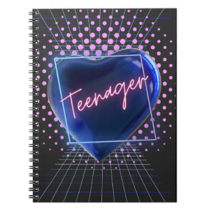 Caderno Espiral Planejador de adolescente