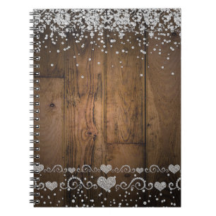 Caderno Espiral Planejador de Casamento Glam Glitter Diamantes Mad