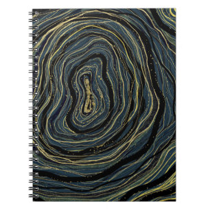 Caderno Espiral Planejador de Diário de Sonhos Arte Glamouroso Red