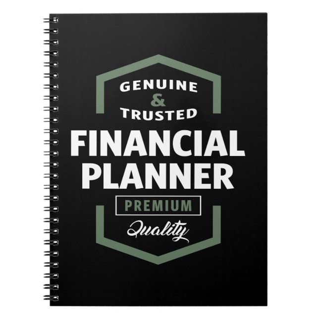 Caderno Espiral Planejador Financeiro | Ideias de presentes (Frente)
