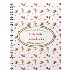 Caderno Espiral Planner de Casamento