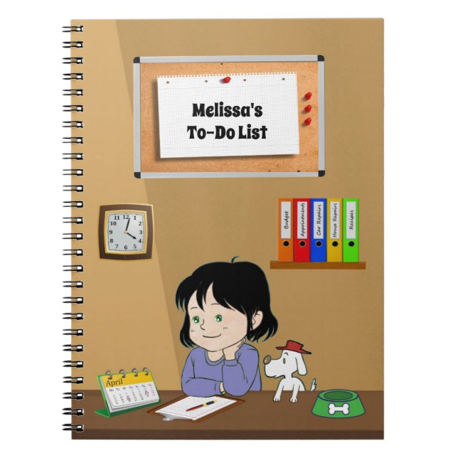 Caderno Espiral Plano-de-Cachorro (Frente)