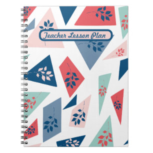 Caderno Espiral Plano de Lição de Professores: