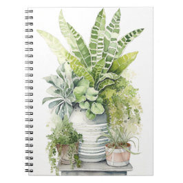 Caderno Espiral Plantas de Casa