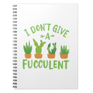 Caderno Espiral Plantas Suculentas