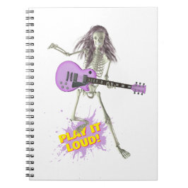 Caderno Espiral Play It Loud!